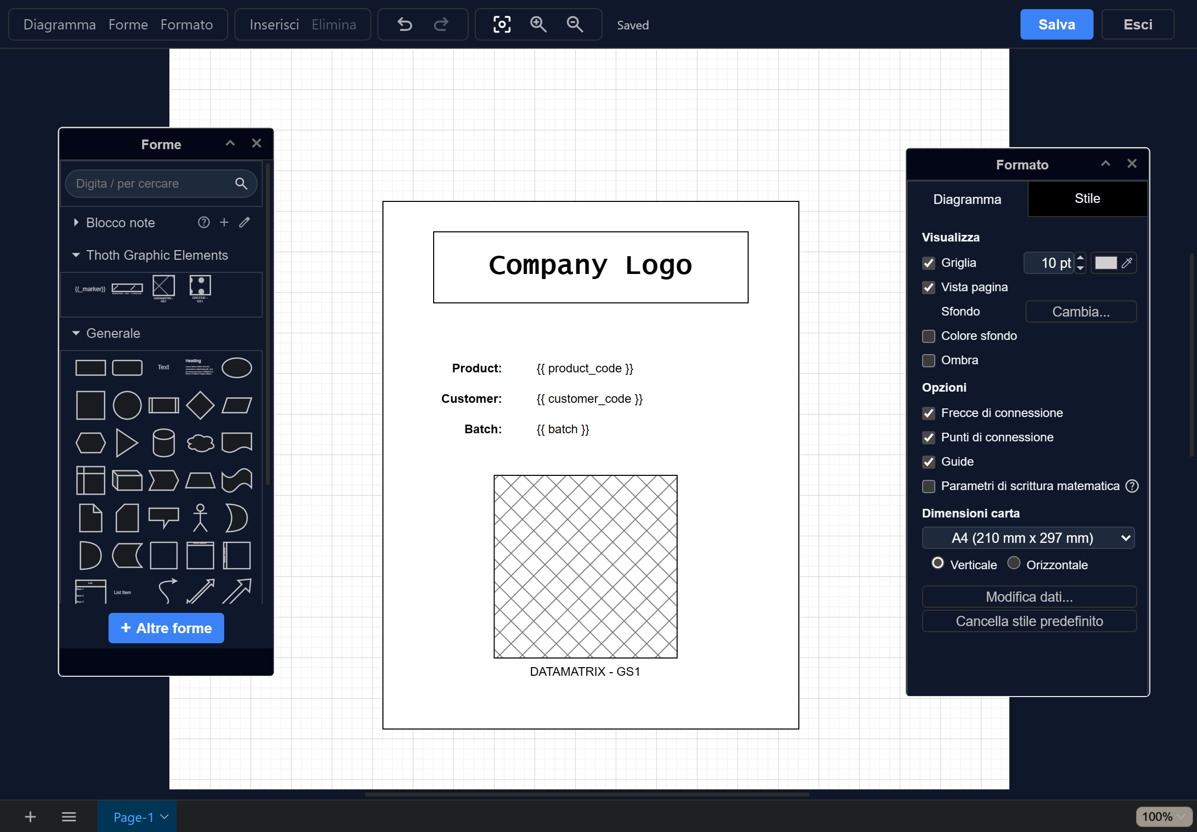 Template Designer WYSIWYG